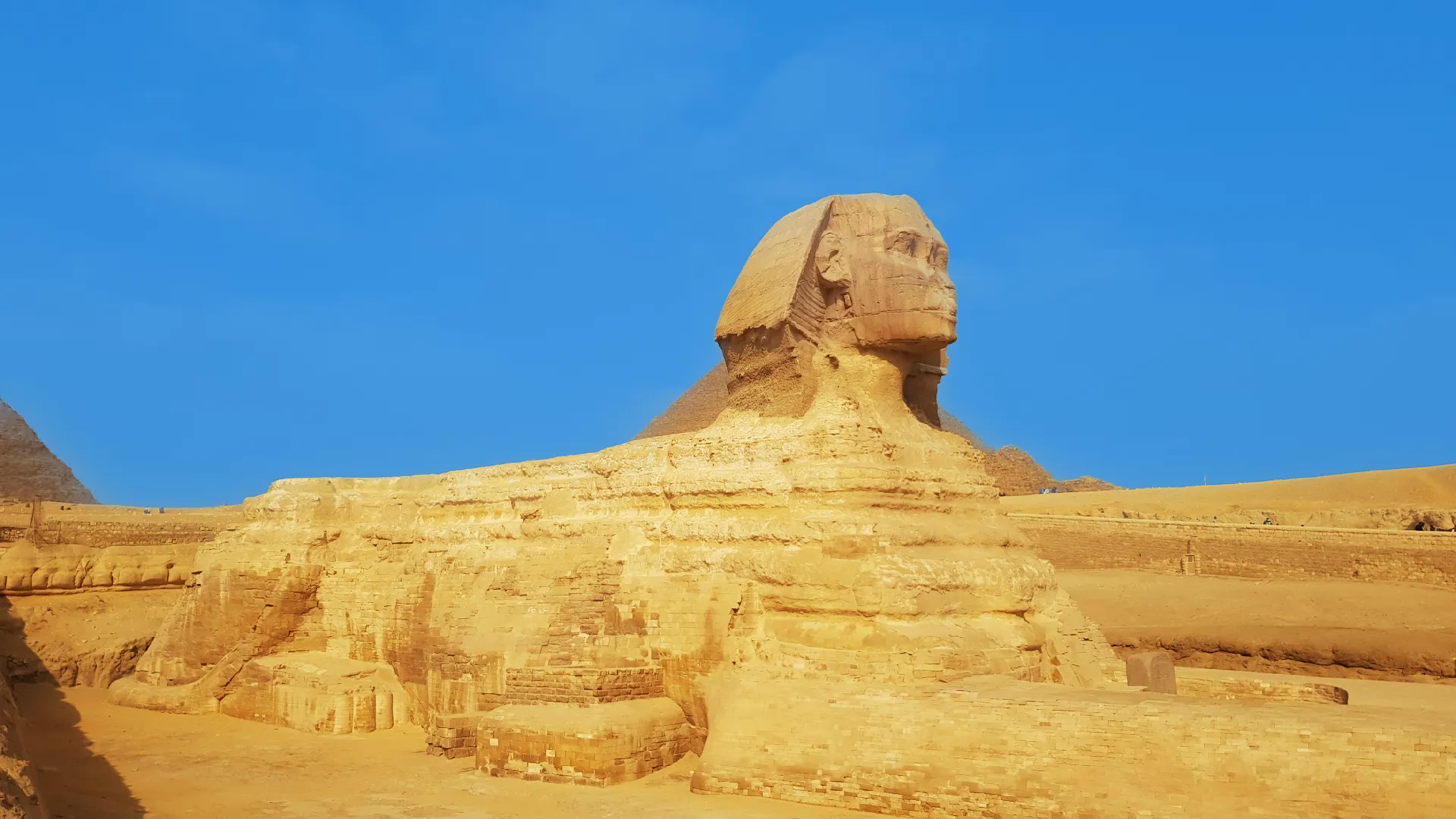 Die Sphinx bei Giseh