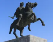 Reiterstatue von Alexander des .Großen in Thessaloniki