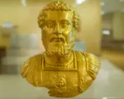 Kaiserbüste des Septimius Severus im Museum Komotini